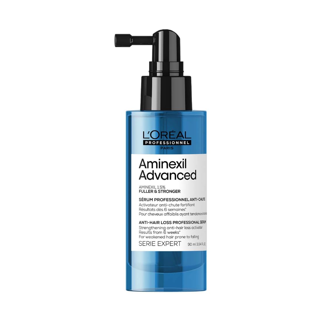 L’Oréal Professionnel Scalp Advanced Aminexil Advanced Anti-Hair Loss Activator Serum 90ml | Leave-In Serum for Hair Loss with 1.5% Aminexil| Spray Format for Men & Women