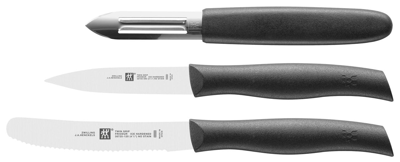 ZWILLING38738-000-0 TWIN Grip Set of knives, 3 pcs. Silver/Red 48 x 38 x 28 cm