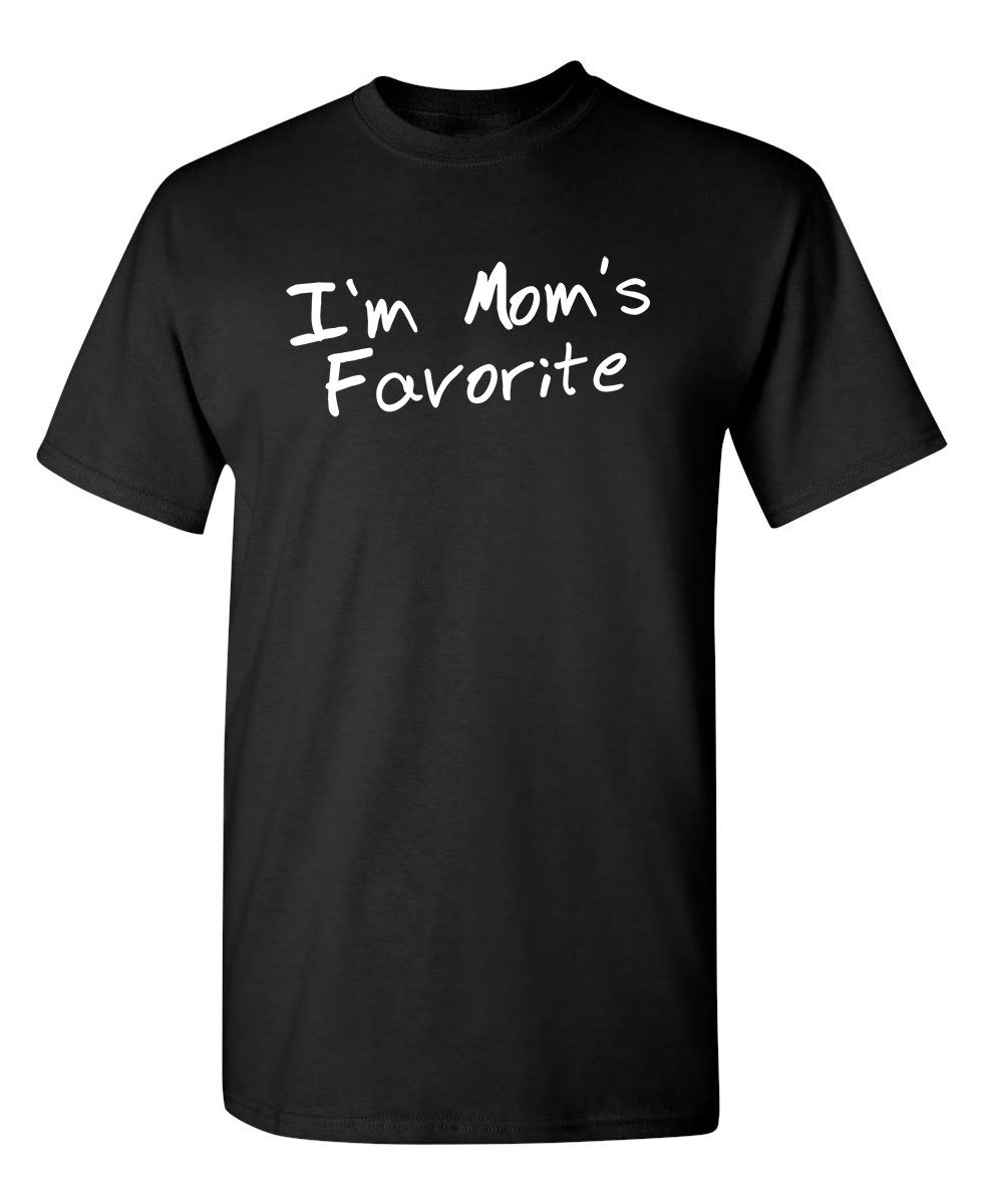 Feelin Good TeesI'm Mom's Favorite Christmas Children Sibling Rivalry Funny T Shirt