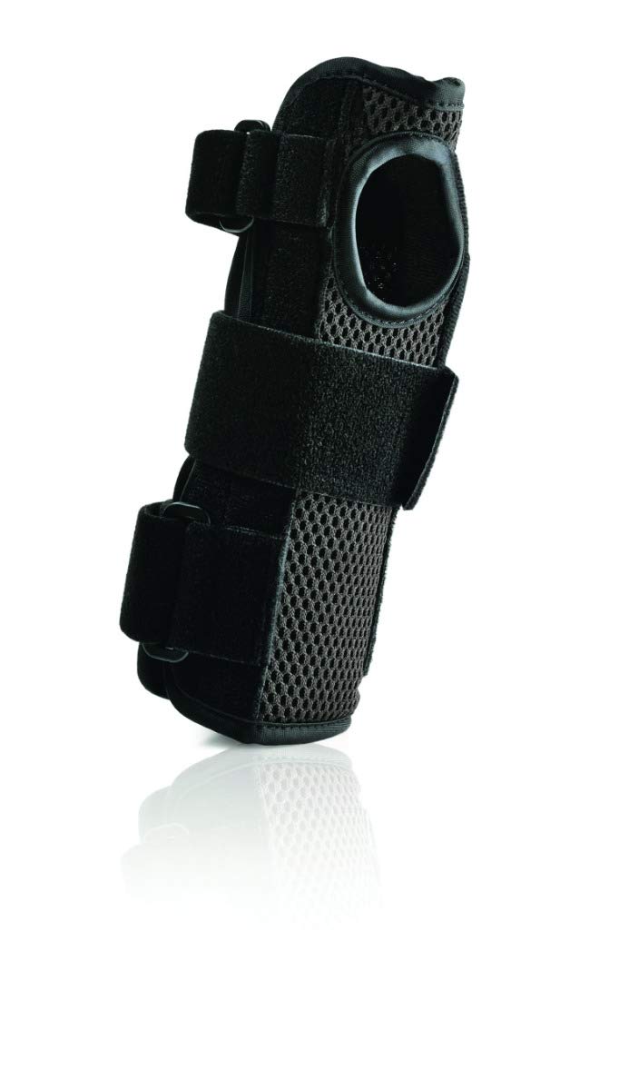 Left/Small-Medium , Black : Florida Orthopedics Prolite Airflow 8" Wrist Splint with Abducted Thumb, Black