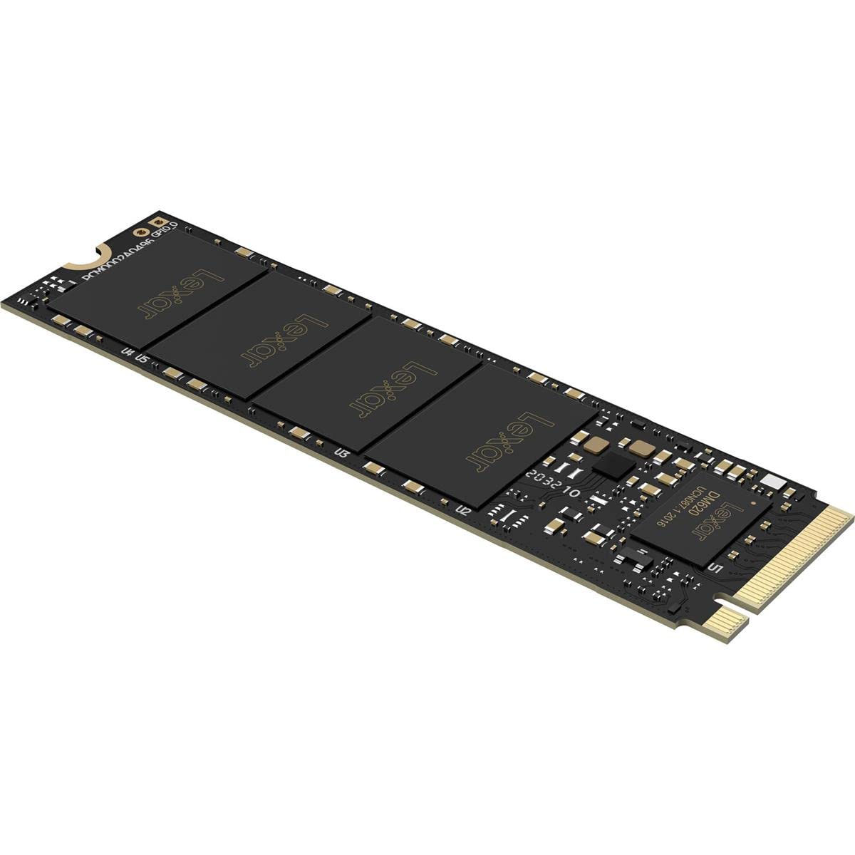 Lexar NM620 SSD 1TB PCIe Gen3 NVMe M.2 2280 Internal Solid State Drive, Up to 3300MB/s, for Gamers and PC Enthusiasts (LNM620X001T-RNNNU)