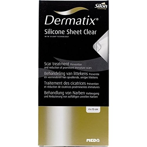 Scar Management Dermatix Silicone Sheet Clear 4x13cm