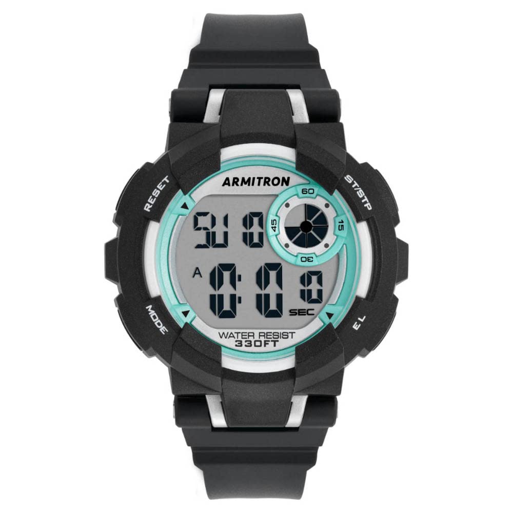 Armitron Sport Women's Digital Chronograph Resin Strap Watch, 45/7140