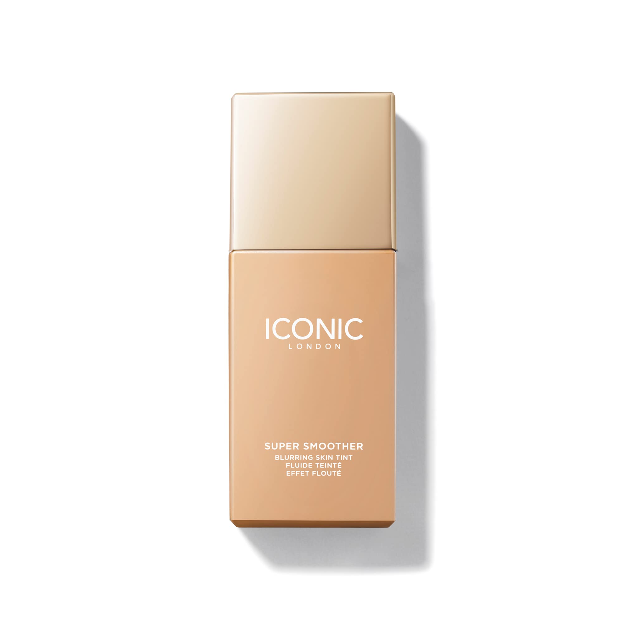 ICONIC LONDONSuper Smoother Blurring Skin Tint | Light to Medium Coverage, Hydrating, Ultra-Lightweight Tinted Moisturizer, Cruelty-Free, Vegan Makeup