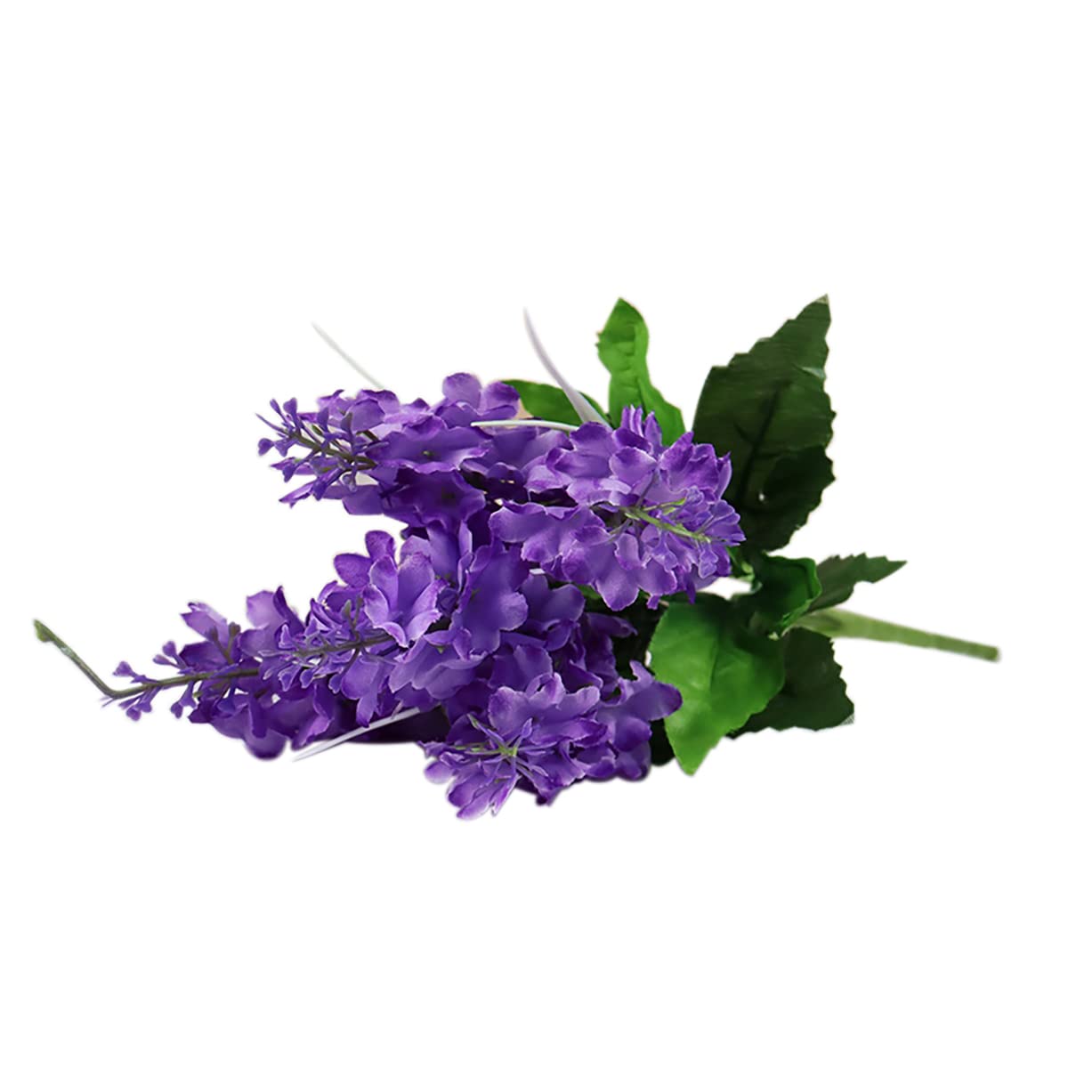 ECYC Ltd 13.78 inch Artificial Hyacinth Flower Bouquet, Silk Hyacinth Flowers Fake Flower with Stem Faux Hyacinth Flowers for Home Office Wedding Decoration,Purple