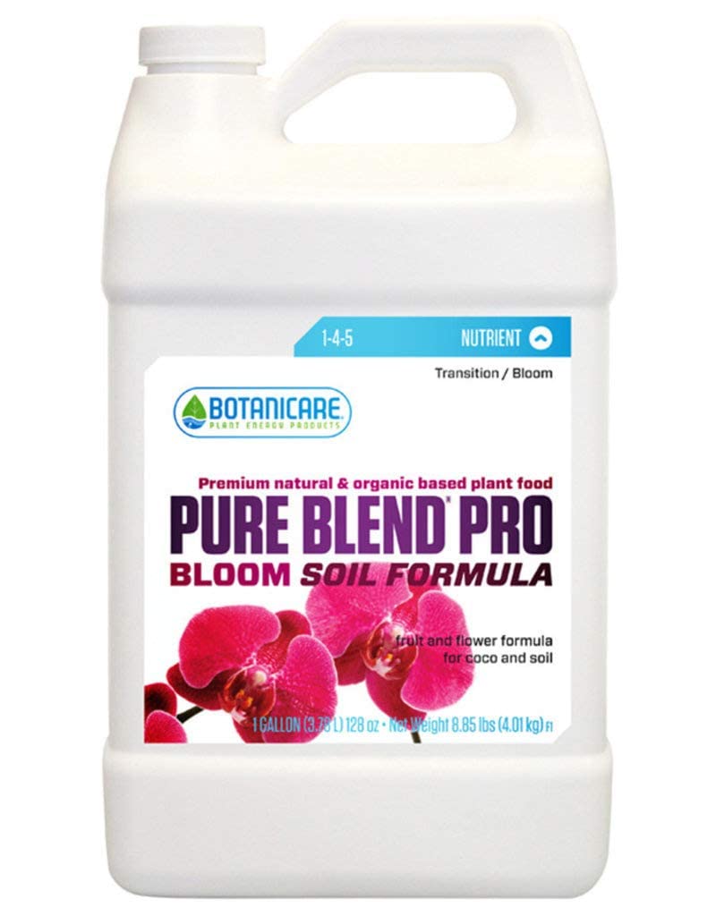 BotanicarePure Blend Pro Bloom Soil, Nutrient for Fruit and Flowers, 1-4-5, 1 gal.