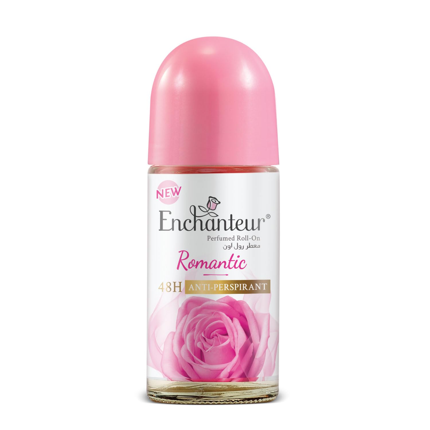 Enchanteur Romantic Anti-Perspirant Deodorant Roll-On For Women| 48-Hours Long Odour Protection| Soothing Floral French Fragrance| Quick Drying & Non-Sticky| 50ml