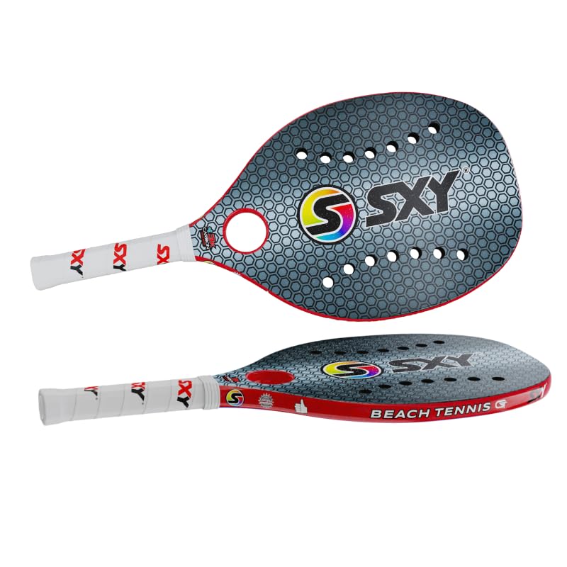 Carbon Hex GT Sexy Brand Beach Tennis Paddle Entry-Level High-Performance Paddle MegaGrit Finish for Enhanced Spin Ideal for Beginners