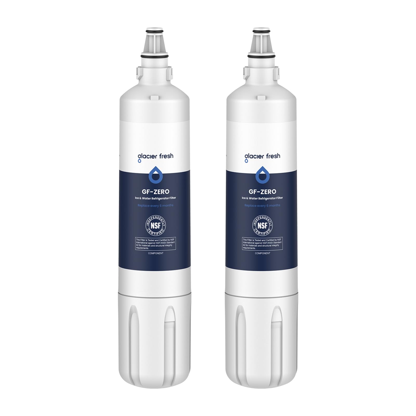 GLACIER FRESHWater Filter Replacement for Sub-Zero 4204490, 4290510, 9030868 Refrigerator Water Filter, 2 Pack