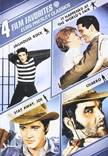 4 Film Favorites: Elvis Presley Classics (Charro, It Happened at the World's Fair, Jailhouse Rock: Deluxe Edition, Stay Away, Joe) by Warner Home Video by Various