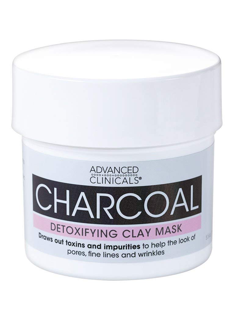 Advanced ClinicalsCharcoal Detoxifying Mask with Rose Water to help improve the look of pores, fine lines and wrinkles.