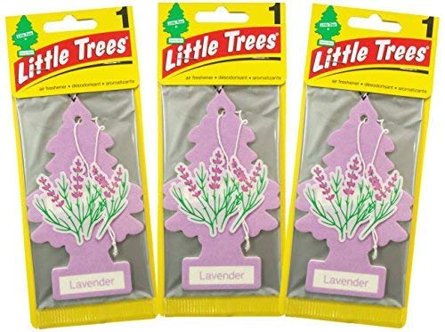 LITTLE TREES Car Air Freshener-Lavender Oil 3 Pack