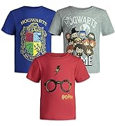 Harry Potter 3 Pack Pullover T-Shirts Toddler to Big Kid