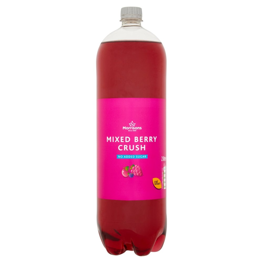 Morrisons No Added Sugar Berry Crush 2 litre