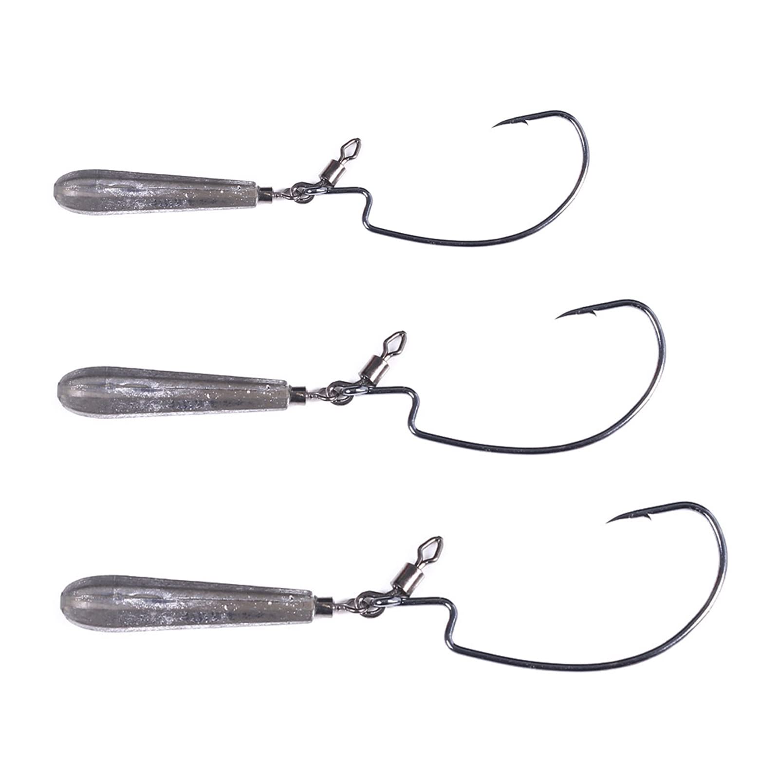 5Pcs Jig Heads for Fishing Texas Jig Heads Swimbait Hooks for Bass Fishing Texas Rig Hook Saltwater Freshwater Worm Fishing Hooks