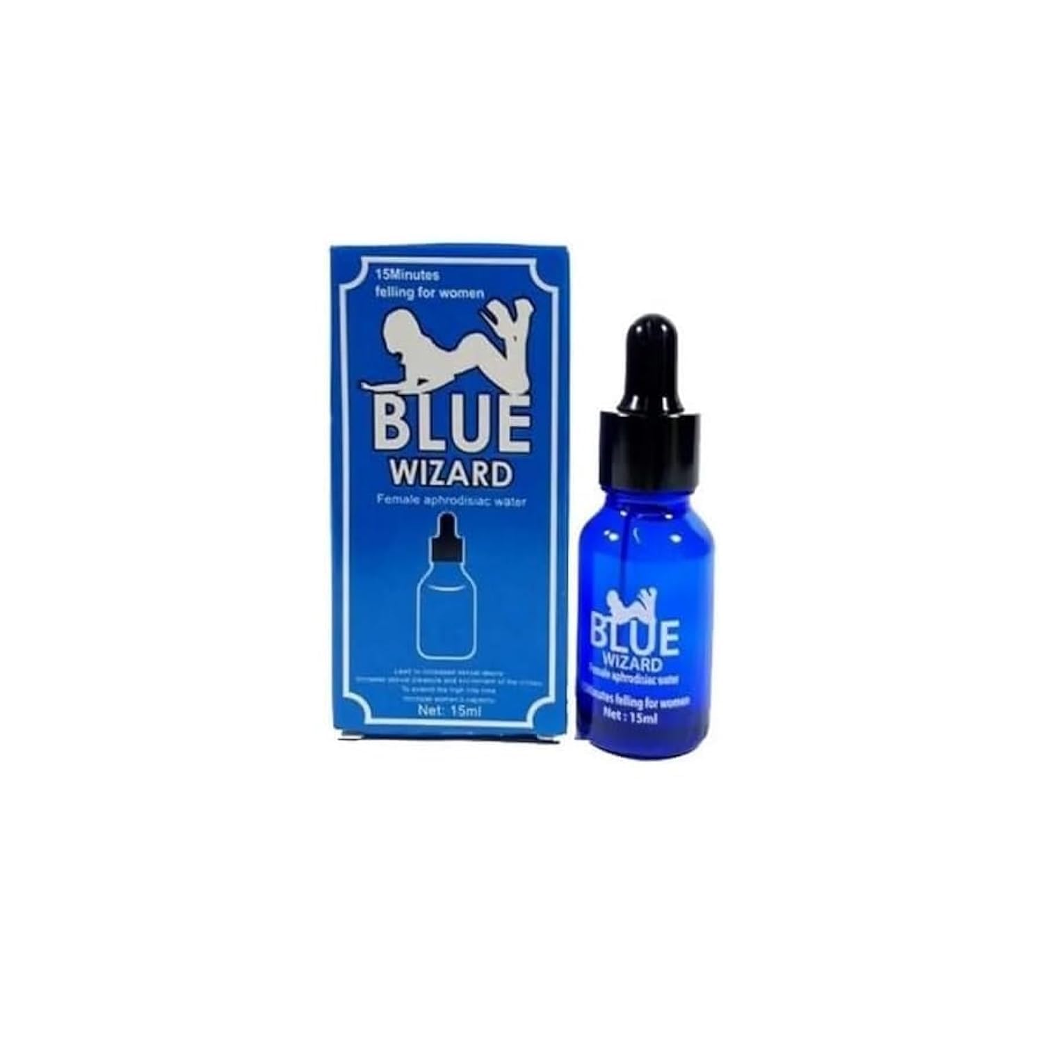 Blue WizardOriginal Immunity women love drops Water Based (Wizard_Blue) Dietry Suppliments - 15ml Premium | Made by Thailand