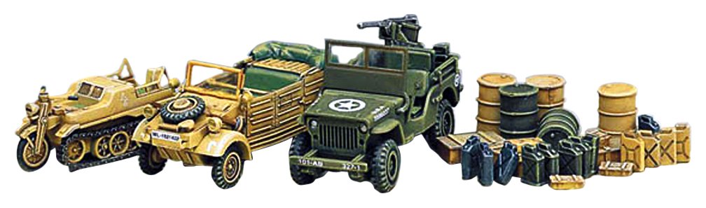 Academy Light Vehicles of Allied And Axis During WWII Model Kit