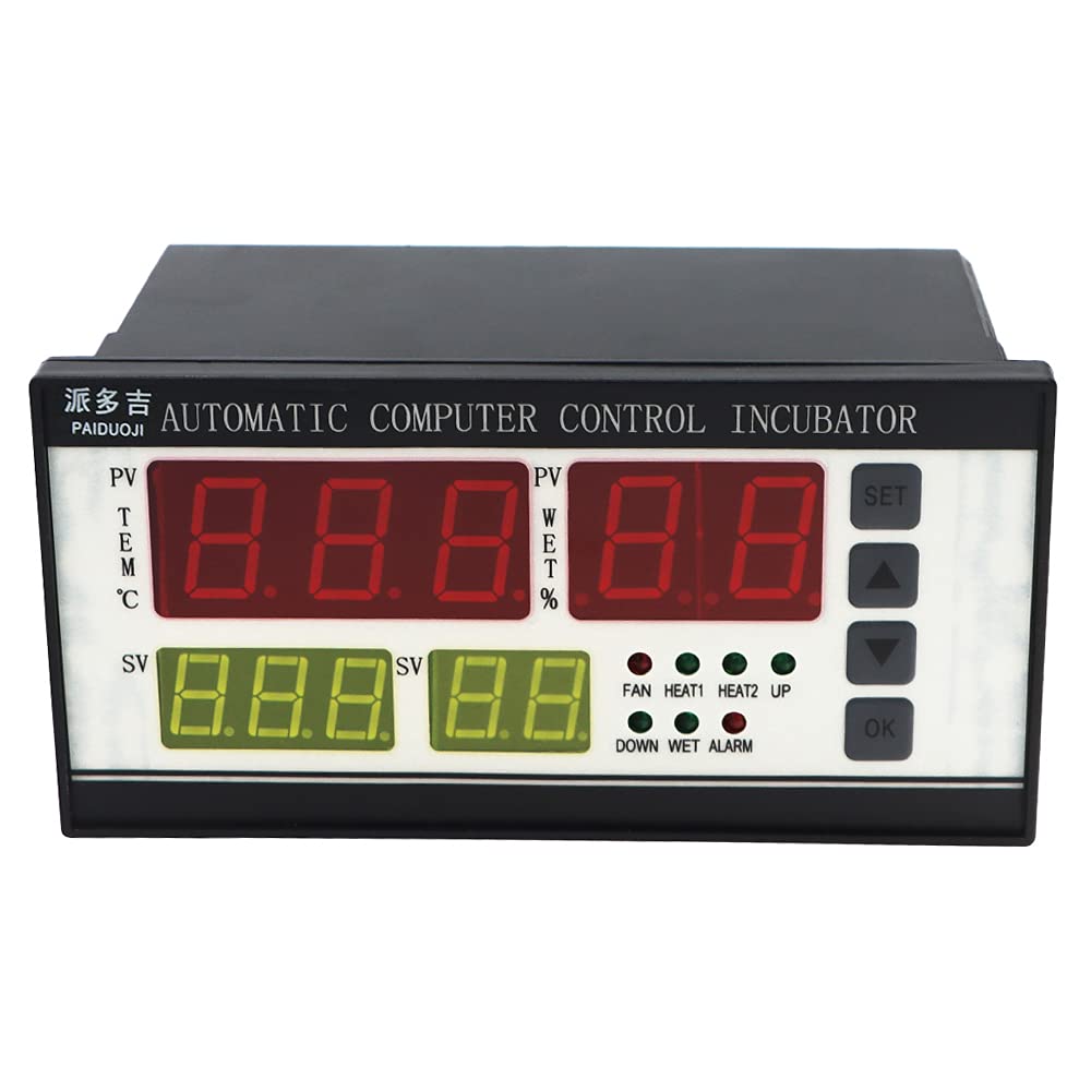 XM-18Z Automatic Small Egg Incubator Thermostat Controller with Tempreature and Humditiy Sensor for egg incubator