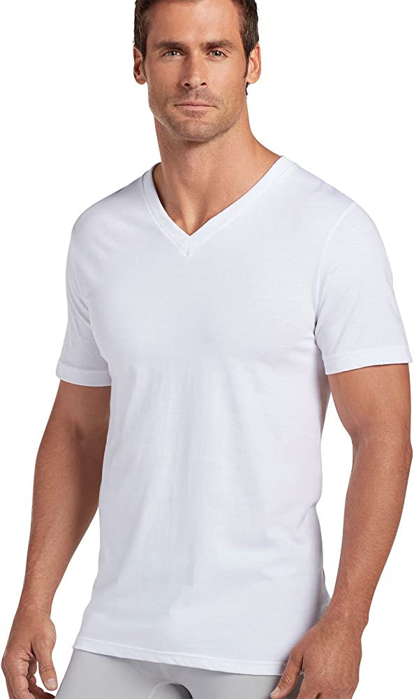 JockeyMen's Undershirt Classic V-Neck T-Shirt - 6 Pack