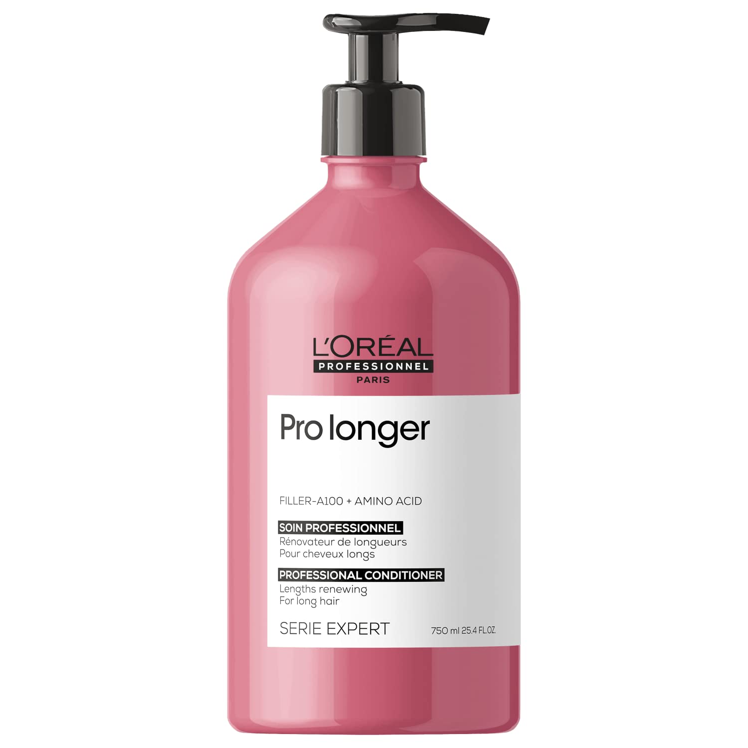 L'Oréal Professionnel Men's Serie Expert Pro Longer Conditioner, 750ml, Black