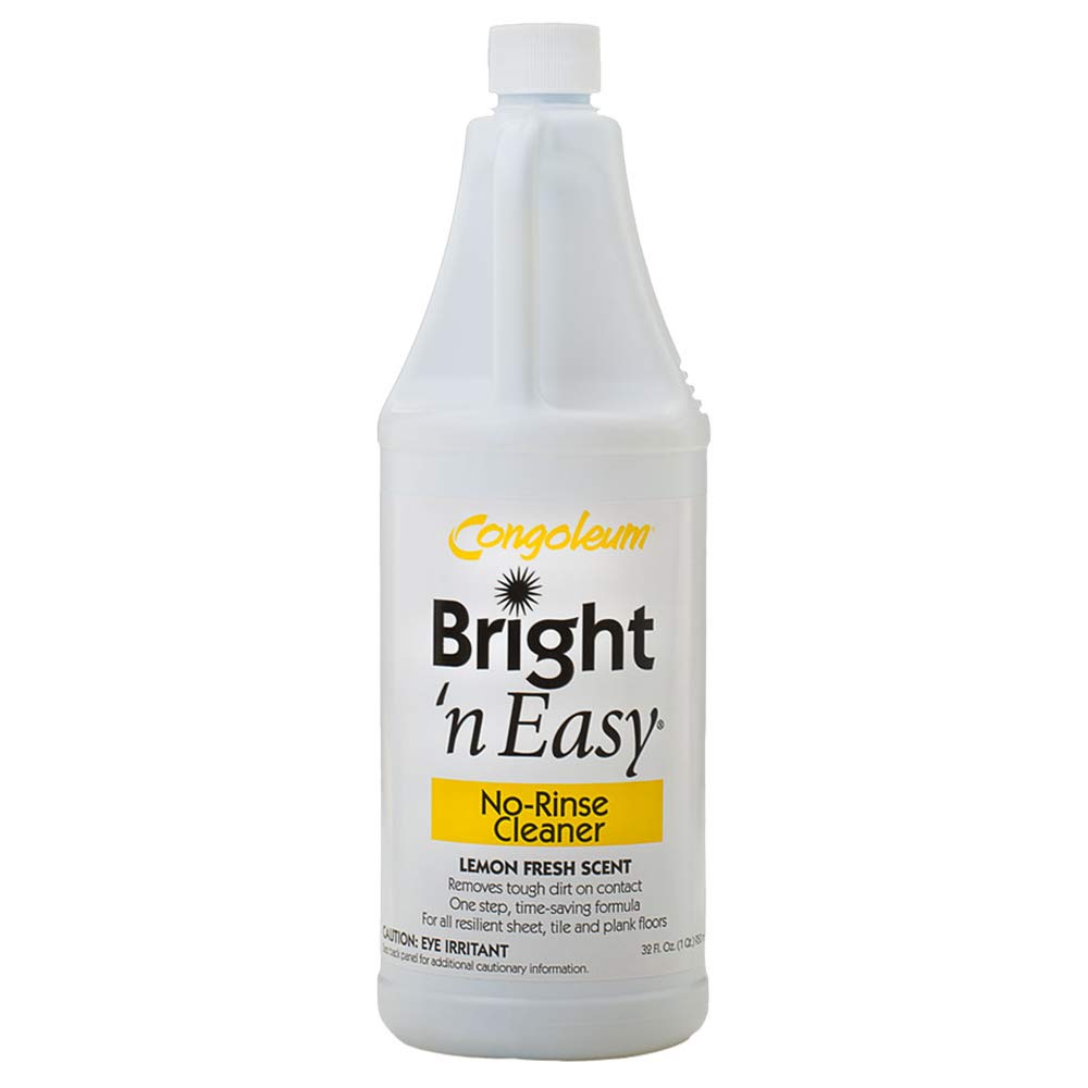 Congoleum Bright 'N Easy No Rinse Cleaner - 32 Ounce Bottle