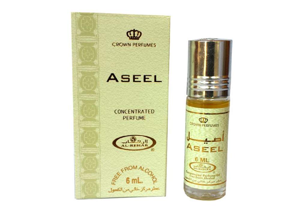 Al-Rehab Crown Roll on Attar Perfume Oil: Aseel 6ml by MSI