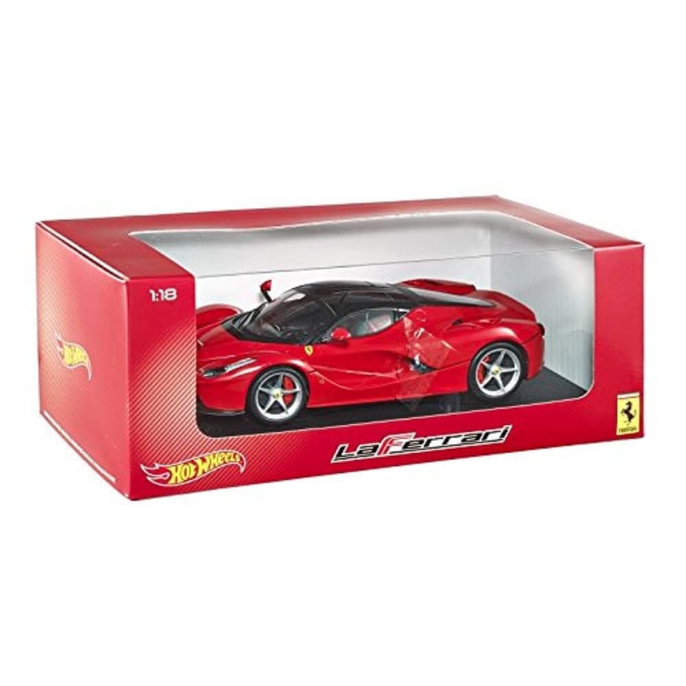 Hot Wheels Elite Heritage LaFerrari, Red Vehicle (118 Scale)