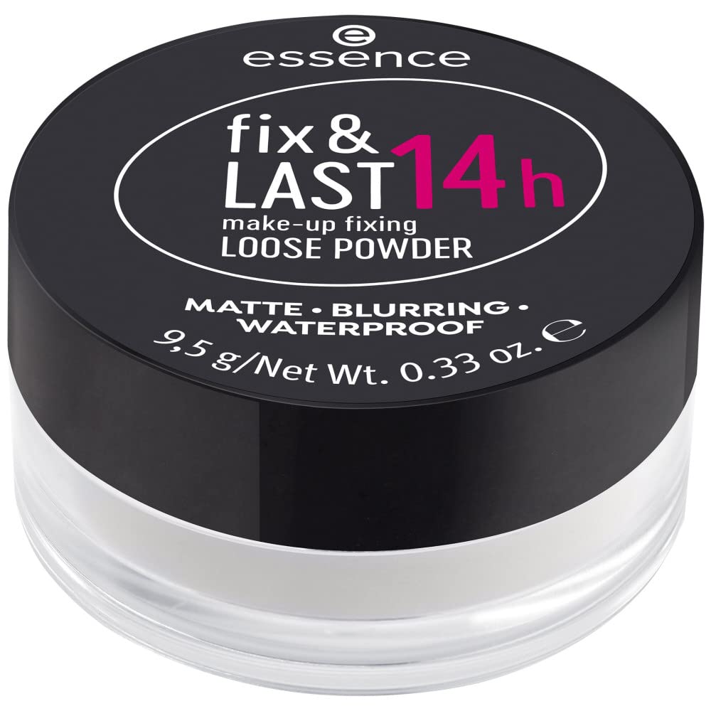 essence fix & LAST 14h make-up fixing LOOSE POWDER, 9.5 grams