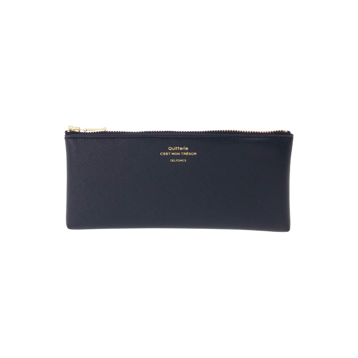 Delphonics Kitori Flat Pencil Case (Dark Blue (408))