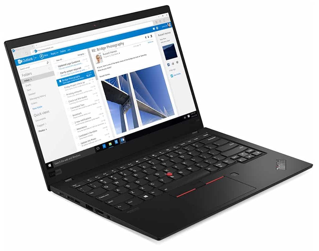 Lenovo ThinkPad X1 Carbon Ultralight Laptop, Intel Core i7-8550U CPU, 16GB DDR4 BUILTIN RAM, 512GB SSD M.2 Hard, 14 inch Display, Windows 10 Pro (Renewed)