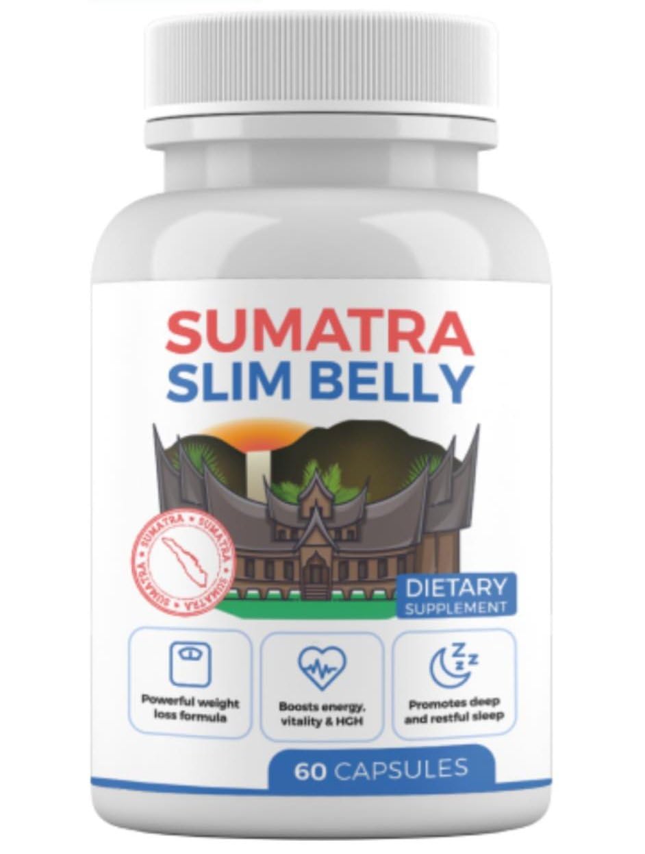 Sumatra Slim Belly Tonic - Weight Management - Natural Ingredients - 60 Capsules - New & Sealed - Vegan/Dido Extreme Supplements