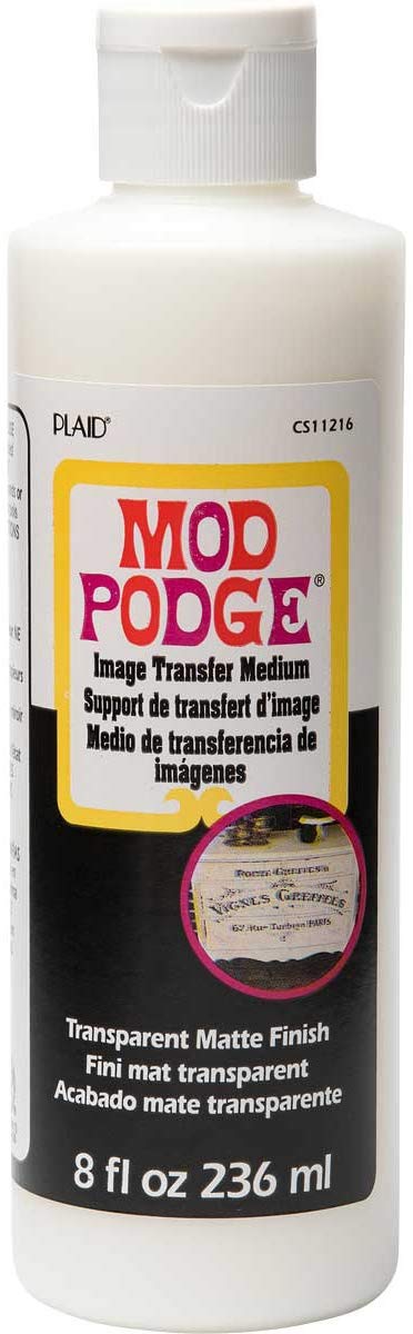 Mod PodgePlaid Mod Podge Image Transfer Medium 8oz Clear