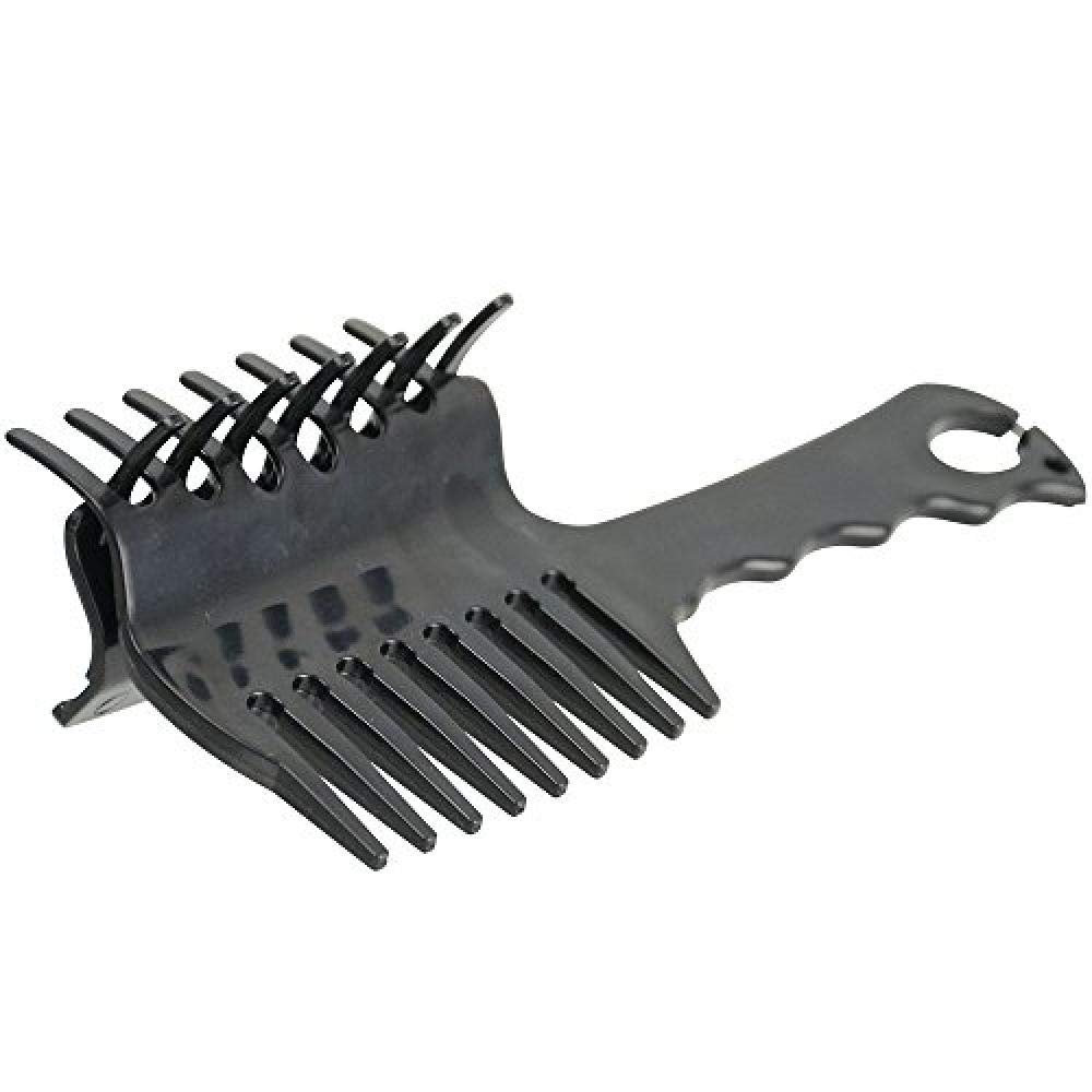 HySHINE Perfect Neat Plaits Plaiting Comb - Horse Pony Grooming Showing-Black