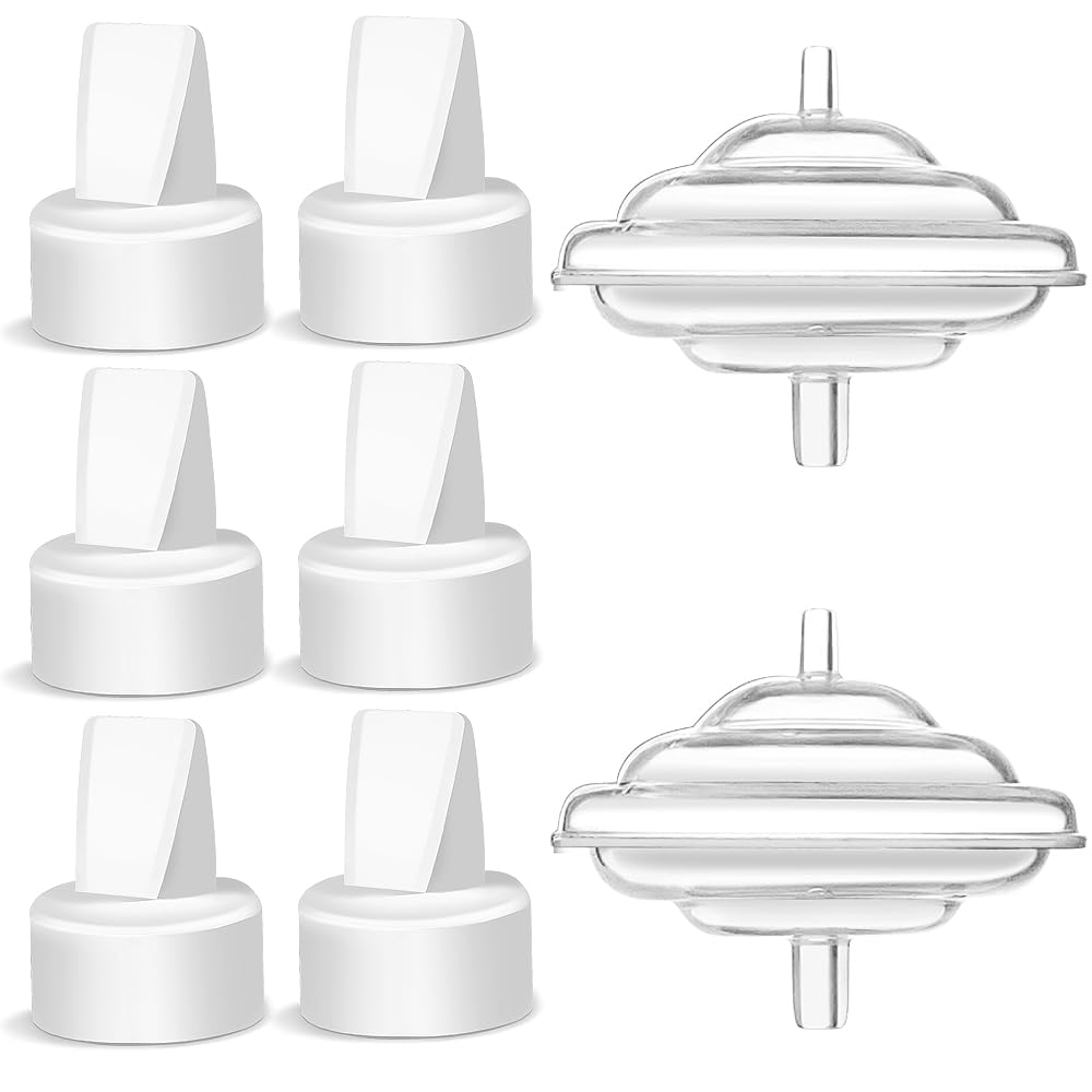 PUMPMOM-USReplacement Duckbill Valves and Backflow Protector for Spectra, Compatible Pump Parts for Spectra S1 S2 9 Plus and SG (Not Original Spectra S2 Accessories)