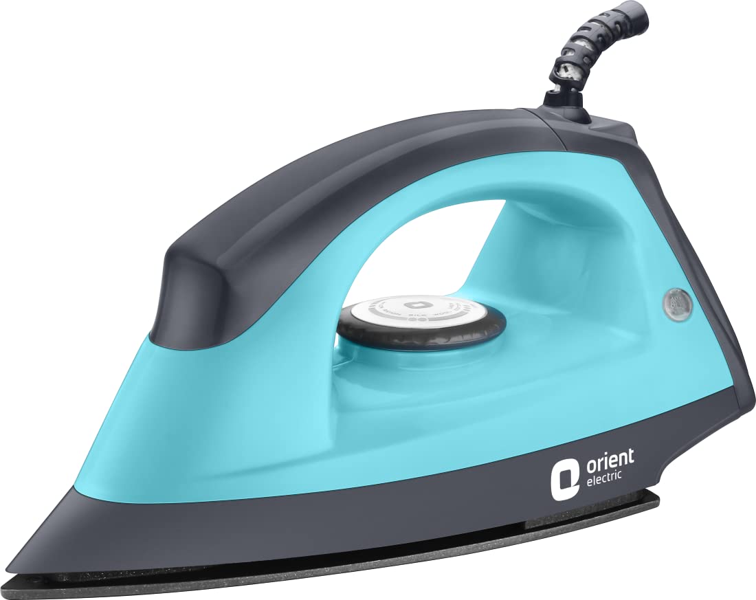 Orient Electric PBT Fabripress Dry Iron (1000W/Black & Blue)