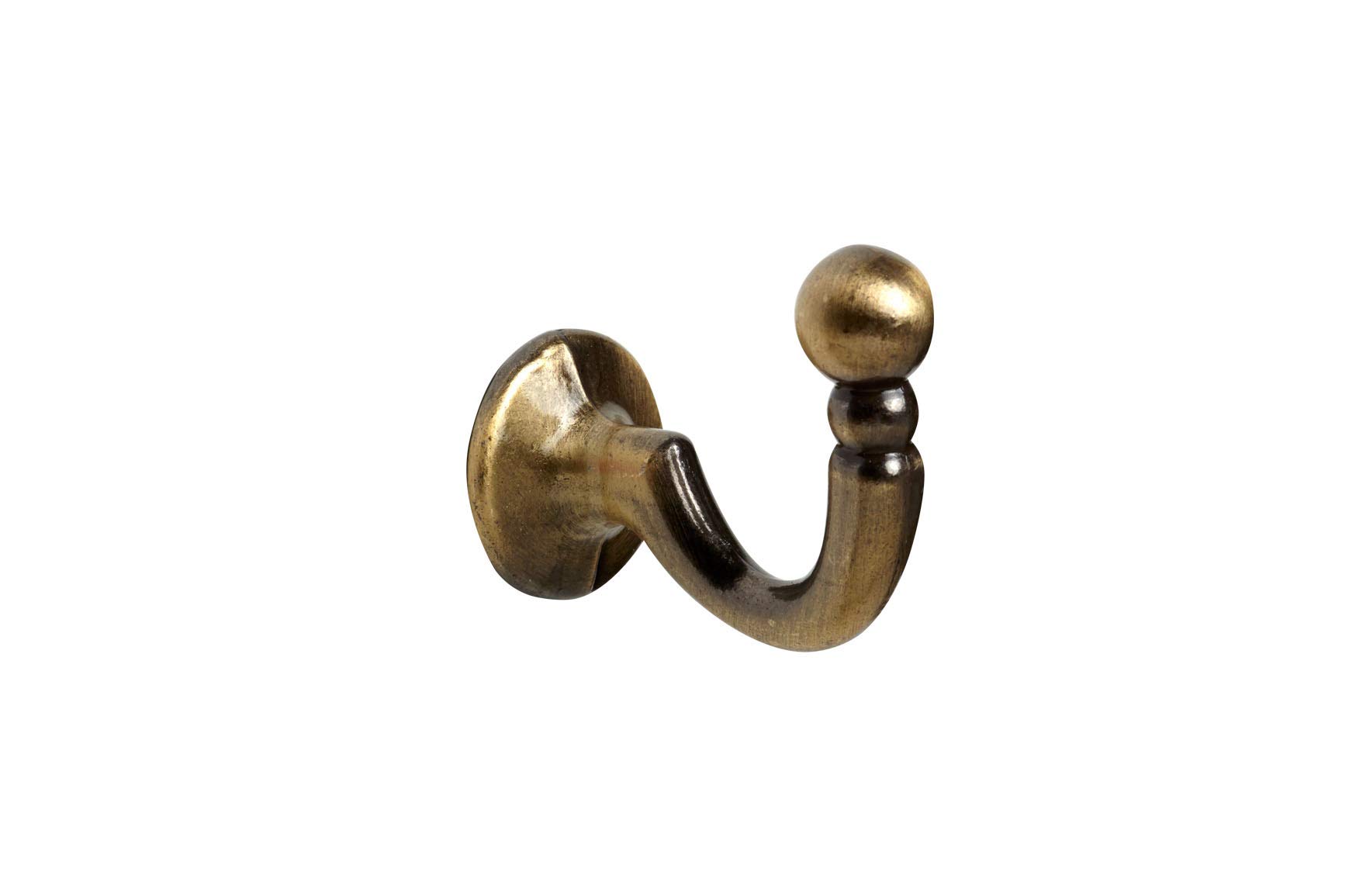 Speedy Products Palma Tie Back Hooks Pk2 antique brass