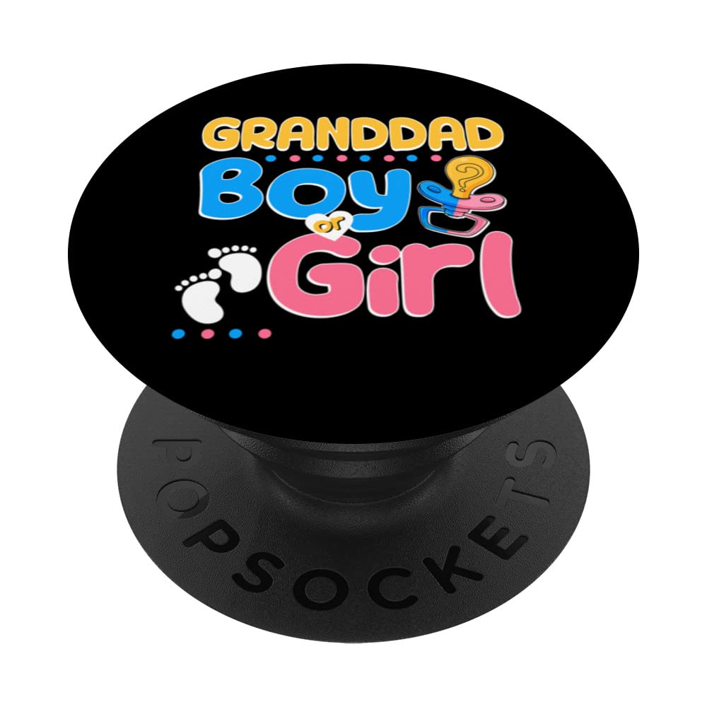 Pink or Blue Granddad Loves You Best Grandpa Ever Granmps PopSockets Swappable PopGrip