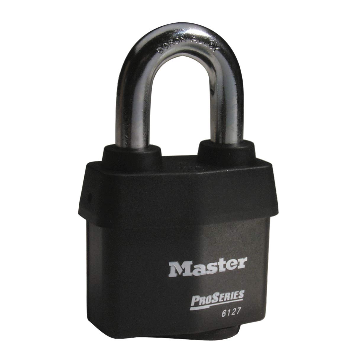 Master Lock Pro Series Heavy Duty Weatherproof Padlock [CEN Insurance Approved] [Key] [Outdoor] 6127EURD – for Transportation and Industrial Applications