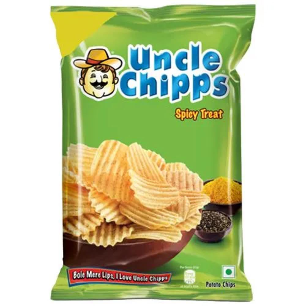 Uncle Chipps Spicy Treat, 80gm Pouch