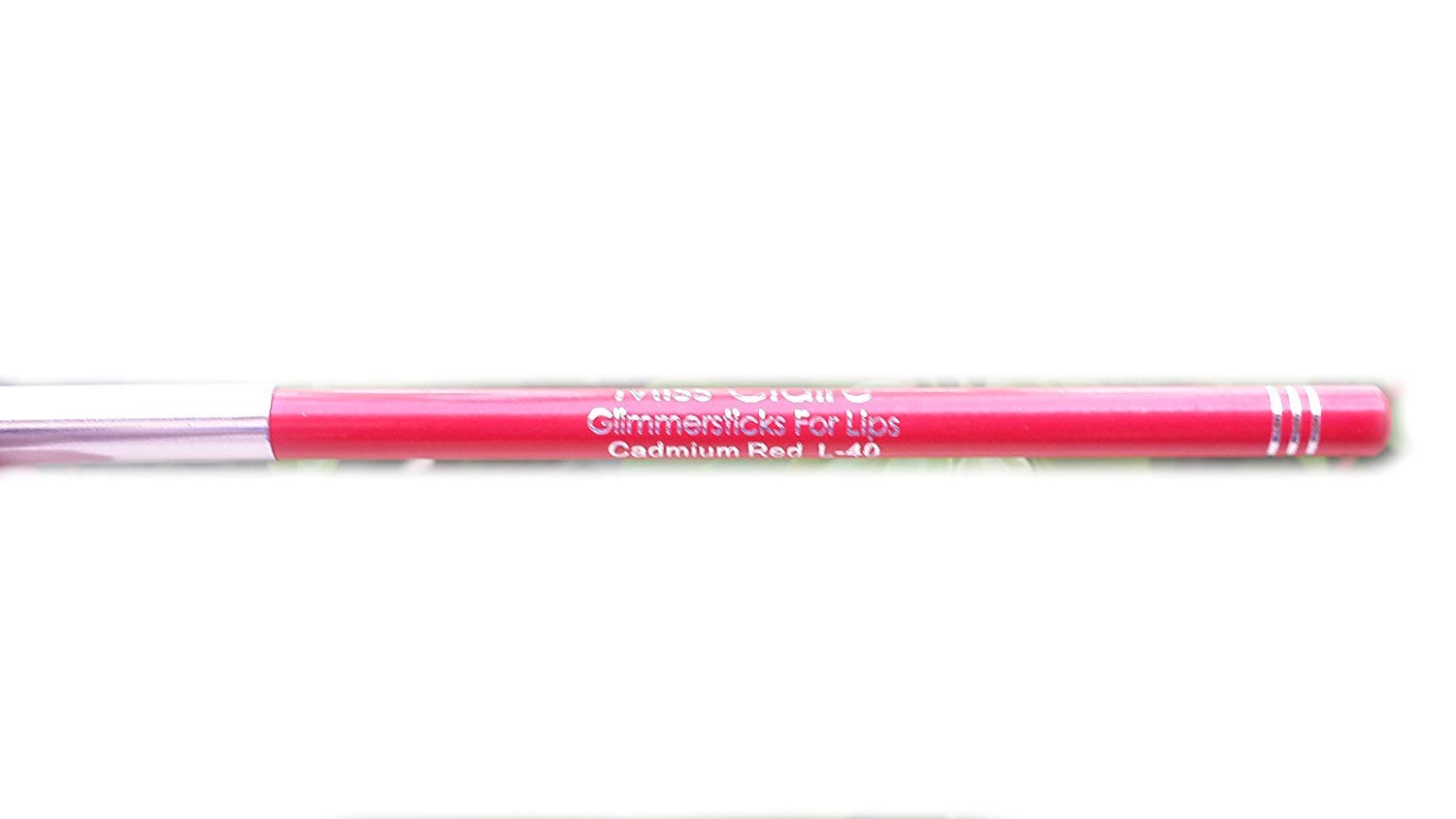 Miss Claire Cream Finish Glimmersticks, Pencil Lip Liner (Cadmium Red, L-40)