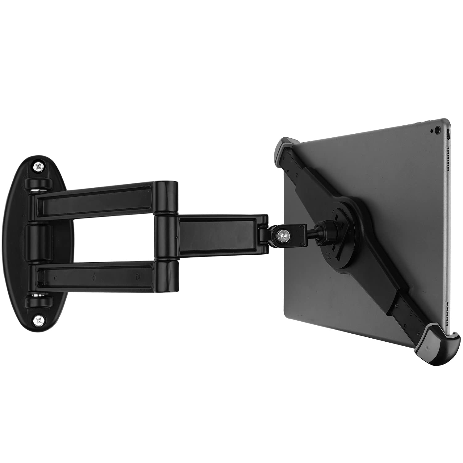 Mippko Foldable Tablet Wall Mount Holder for 9.5~14.5" iPad/Samsung Tab/Nexus/LG G Pads/e-Reader/Fire HD/Switch/Surface Pro,360°Adjustable Extension Articulating Arm Swivels Mount