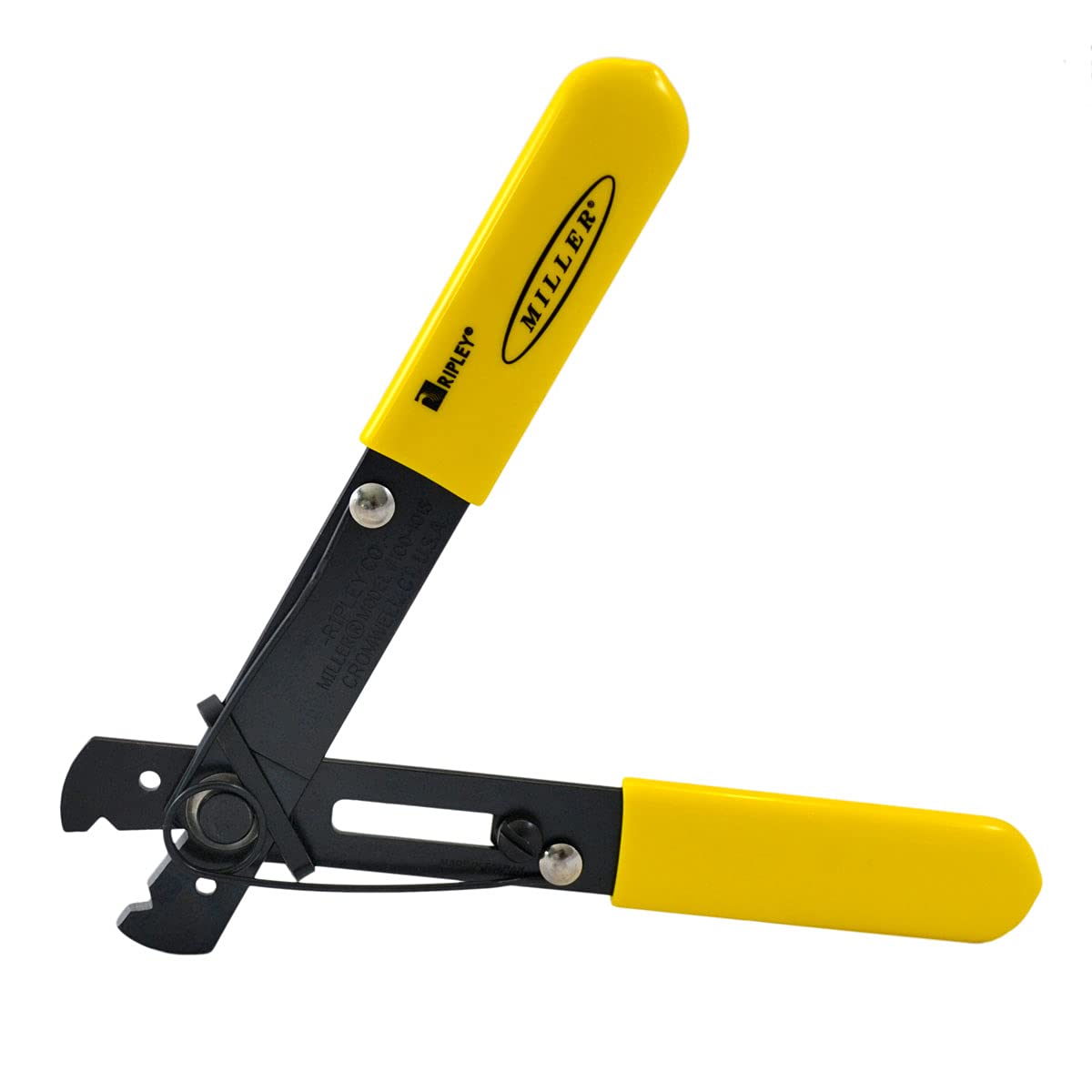 Miller101-S Adjustable Wire Stripper for Working Technicians, Electricians, and Installers, Grounded