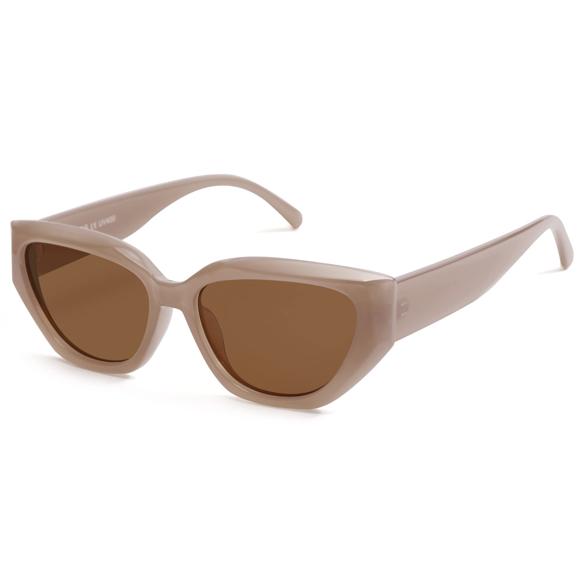 Trendy Cute Cateye Polarized Sunglasses for Women SJ2237