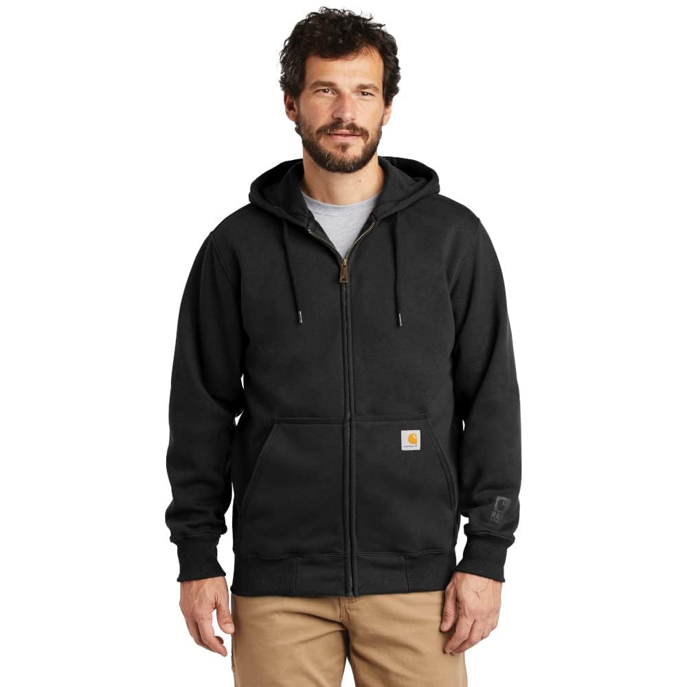 Carhartt Men's Rain Defender Loose Fit Heavyweight Full-Zip Sweatshirt