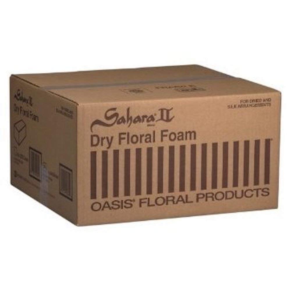 Oasis Sahara II Dry Floral Foam (Case of 20 Bricks)