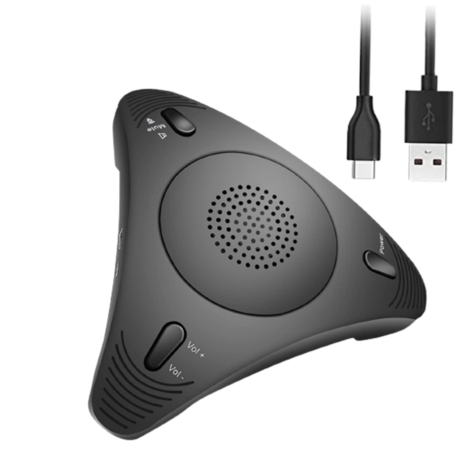 PHEVOS USB Conference Microphone, 360° omnidirectional Speaker Computer Mic