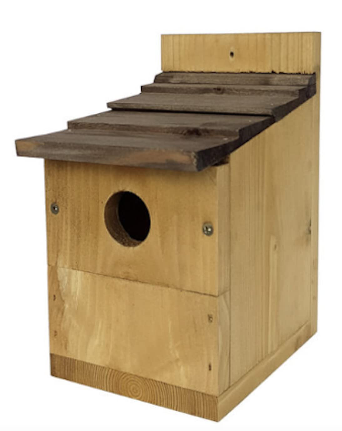 Multinester Nest Box with Shingles x 1 Wooden Wild Bird House SMF