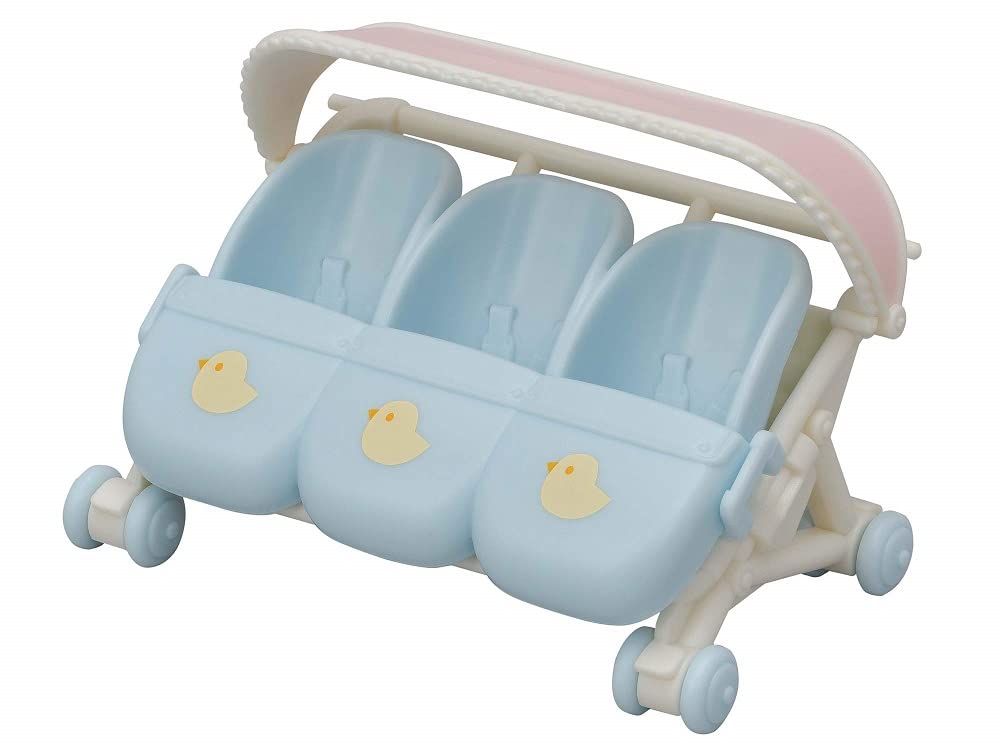 Sylvanian FamiliesTriplets Stroller