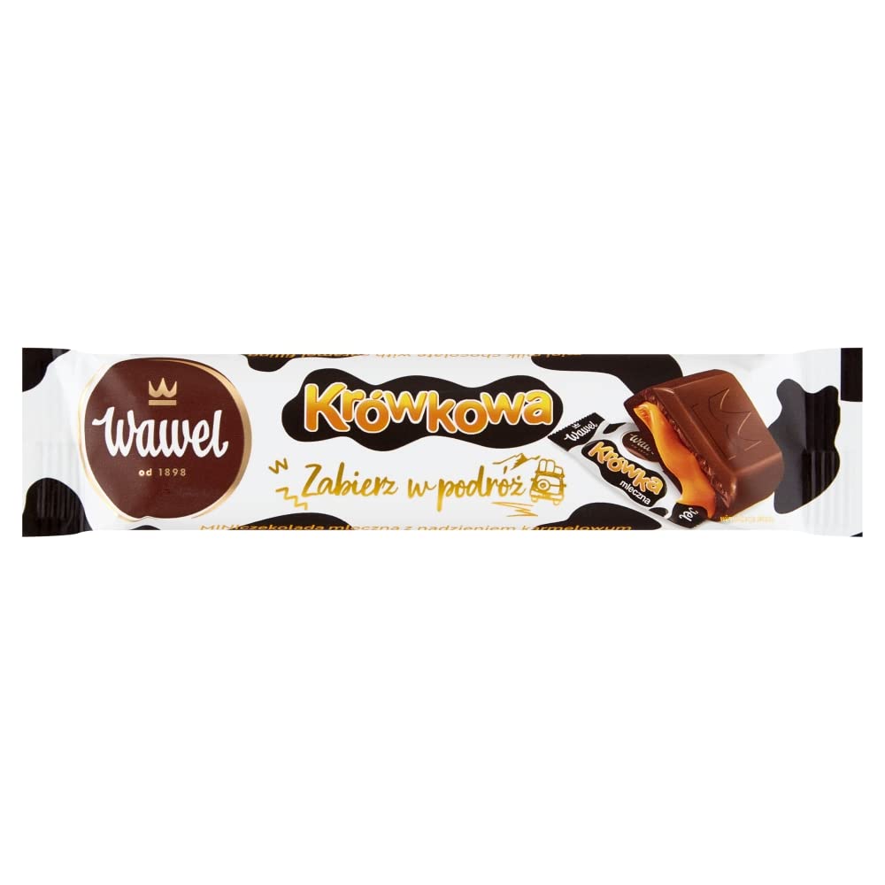 Wawel Krowkowa Milk Chocolate with Caramel Filling 39g