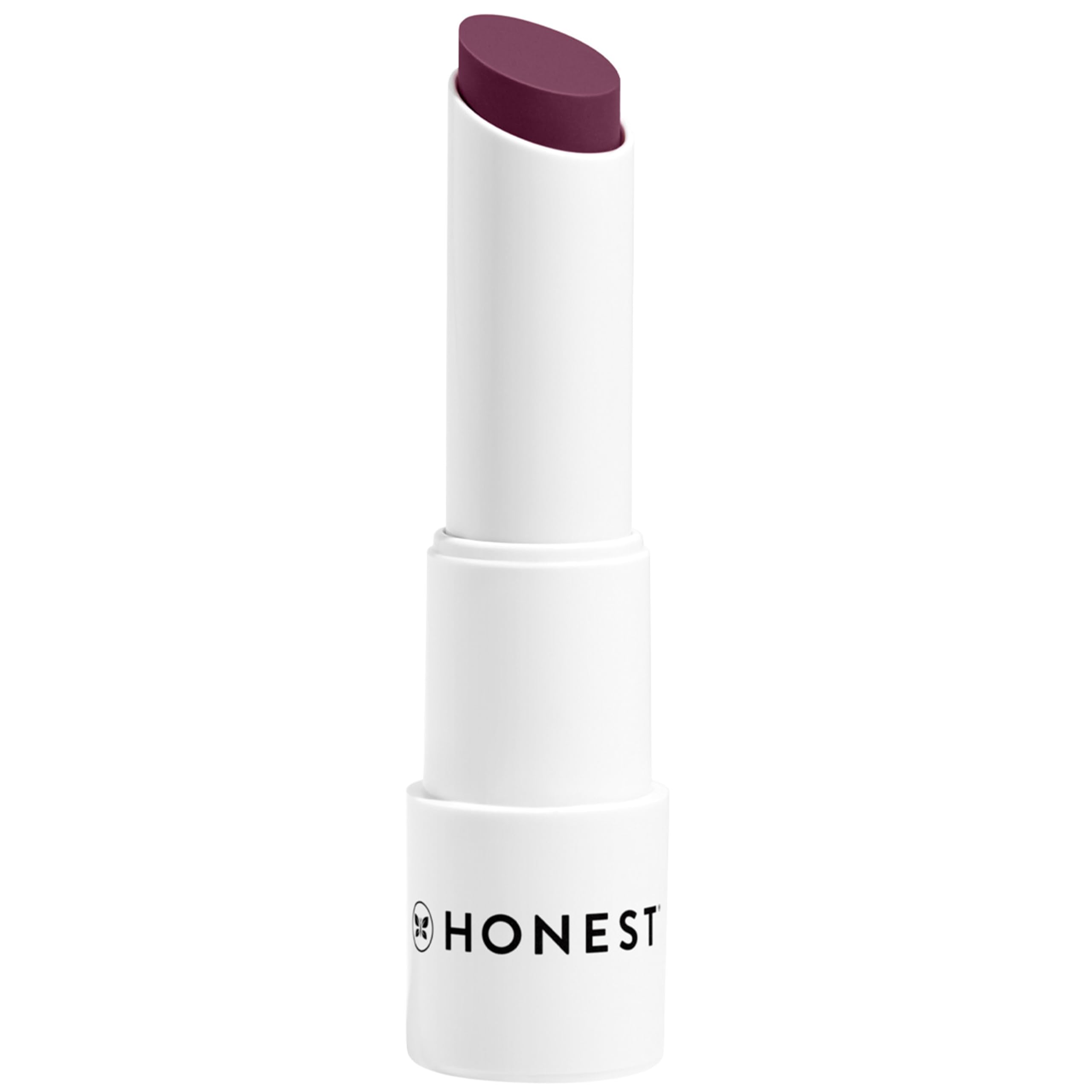 Honest Beauty Tinted Lip Balm, Plum Drop with Acai Extracts + Avocado Oil EWG Certified + Dermatologist & Physician d & Vegan + Cruelty free, 0.14 Ounce (Pack of 1)